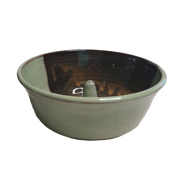 handmade Other - Handmade Pottery Kitchen Bakeware, Marble Stoneware Ceramic Apple Baker